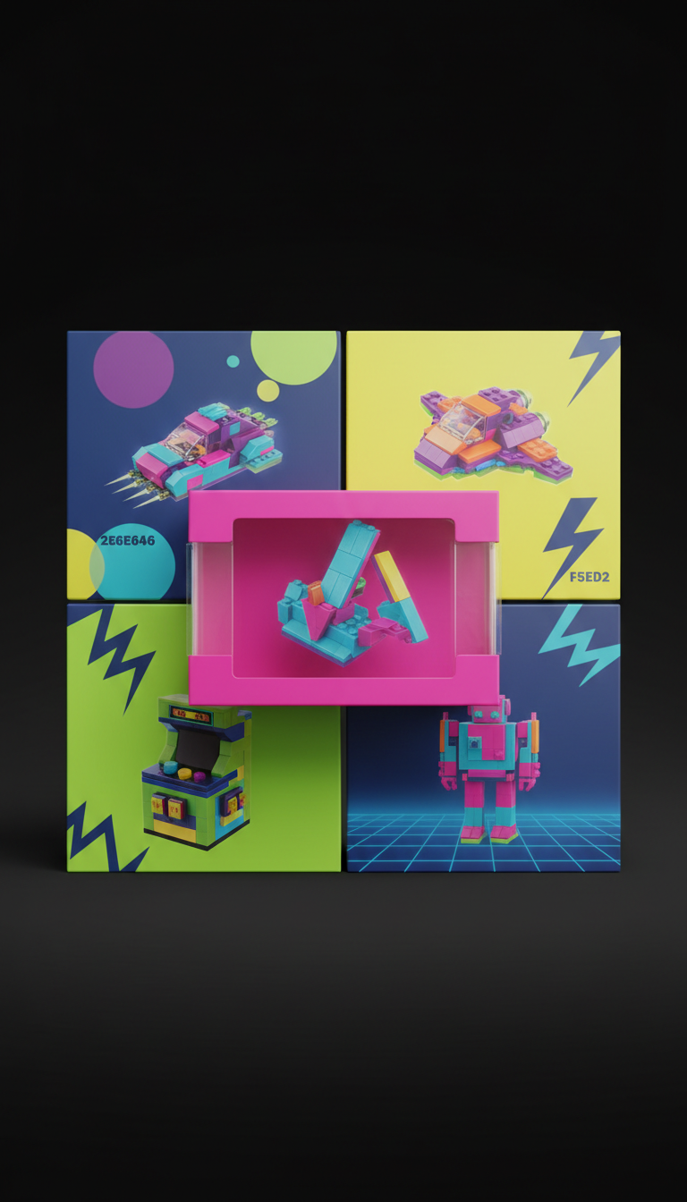 Retro Neon Collectors Boxed Set