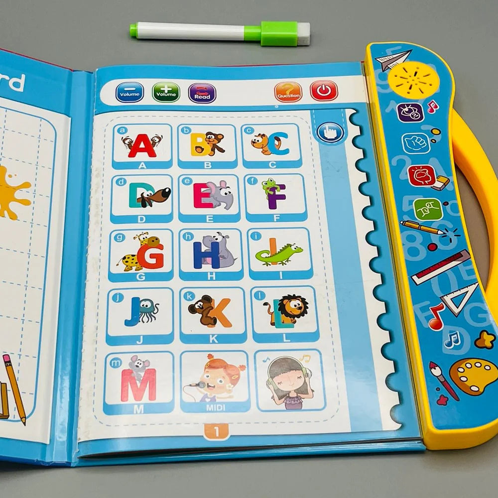 Intelligence Talking Book for Kids with Interactive Sound Pen | Educational Learning Book