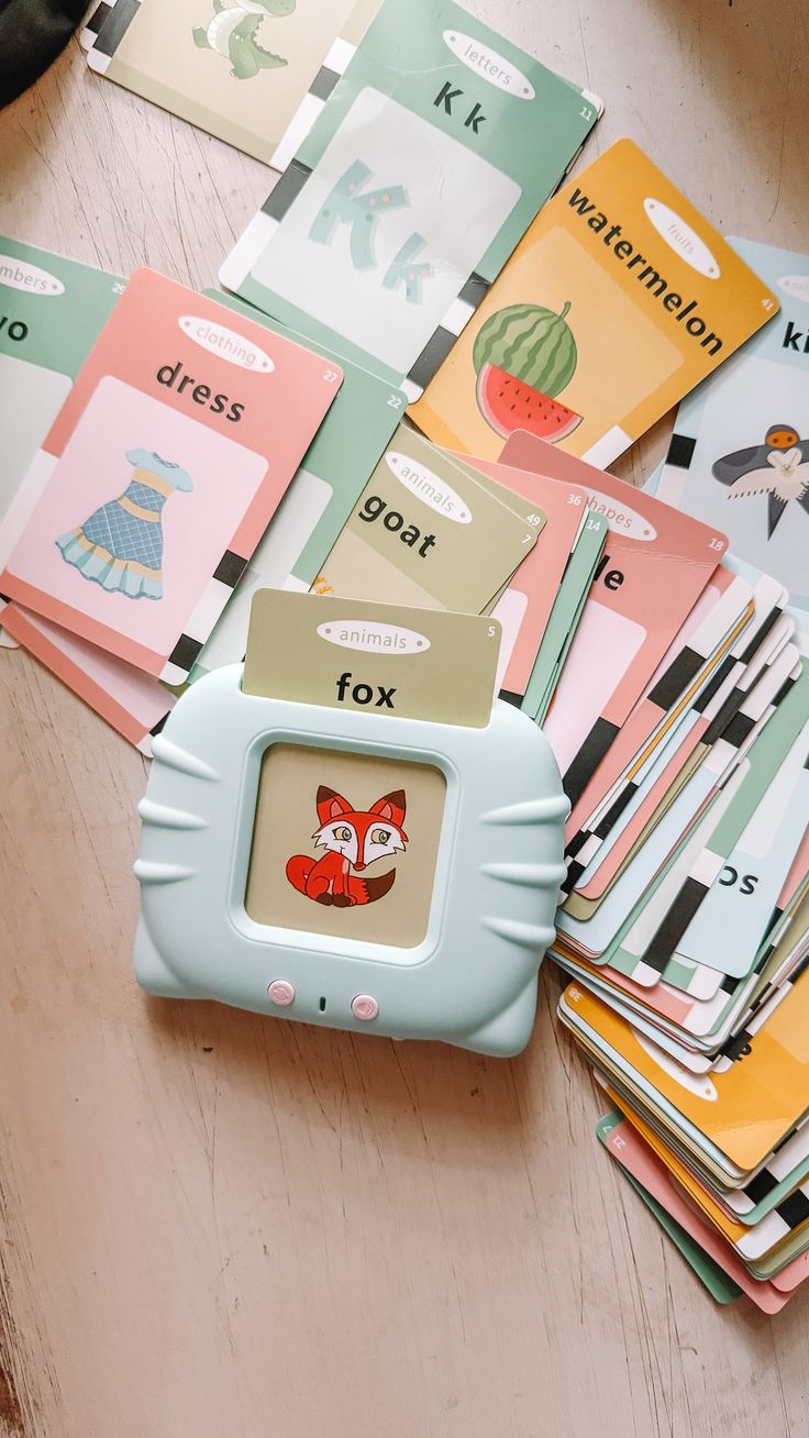 Early Learning Flash Card Device for Kids