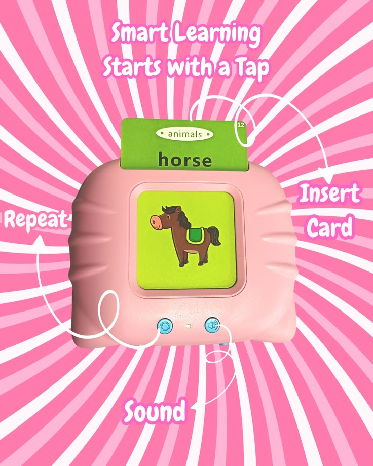 Early Learning Flash Card Device for Kids