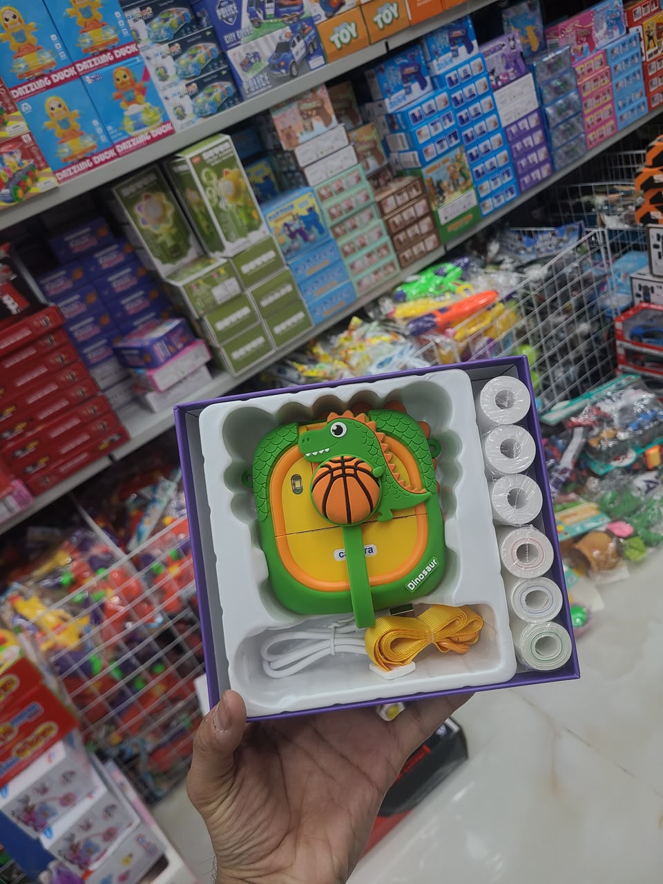 Kids Instant Print Camera for Children | Fun Digital Camera with Thermal Printing Paper (6+ Years)