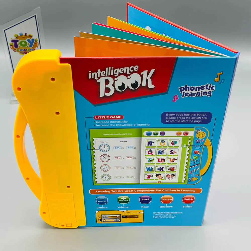 Intelligence Talking Book for Kids with Interactive Sound Pen | Educational Learning Book
