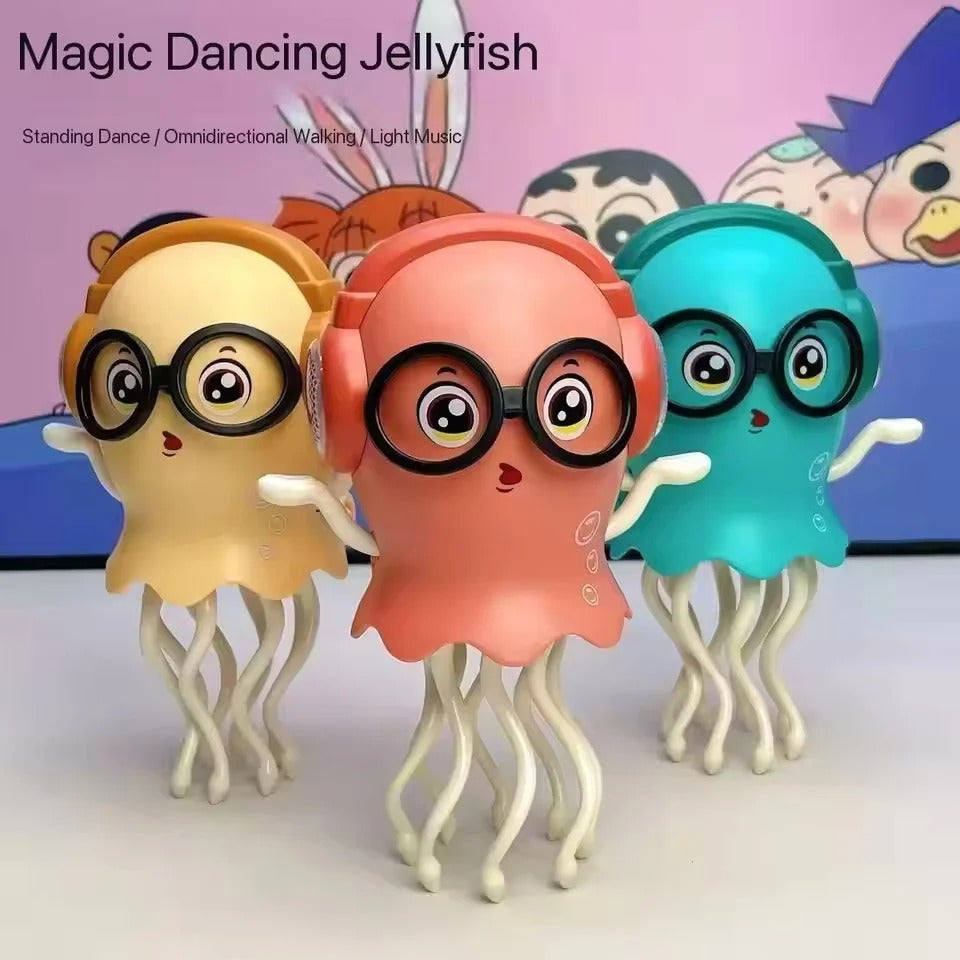 Dancing Jellyfish Toy – Bump & Go Musical Fun