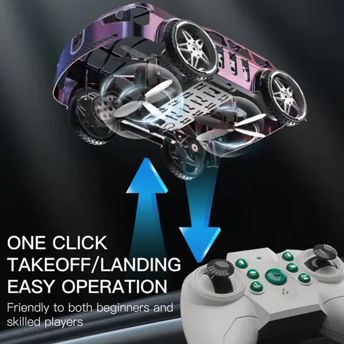 Flying Stunt Car – 2-in-1 Remote Control Toy